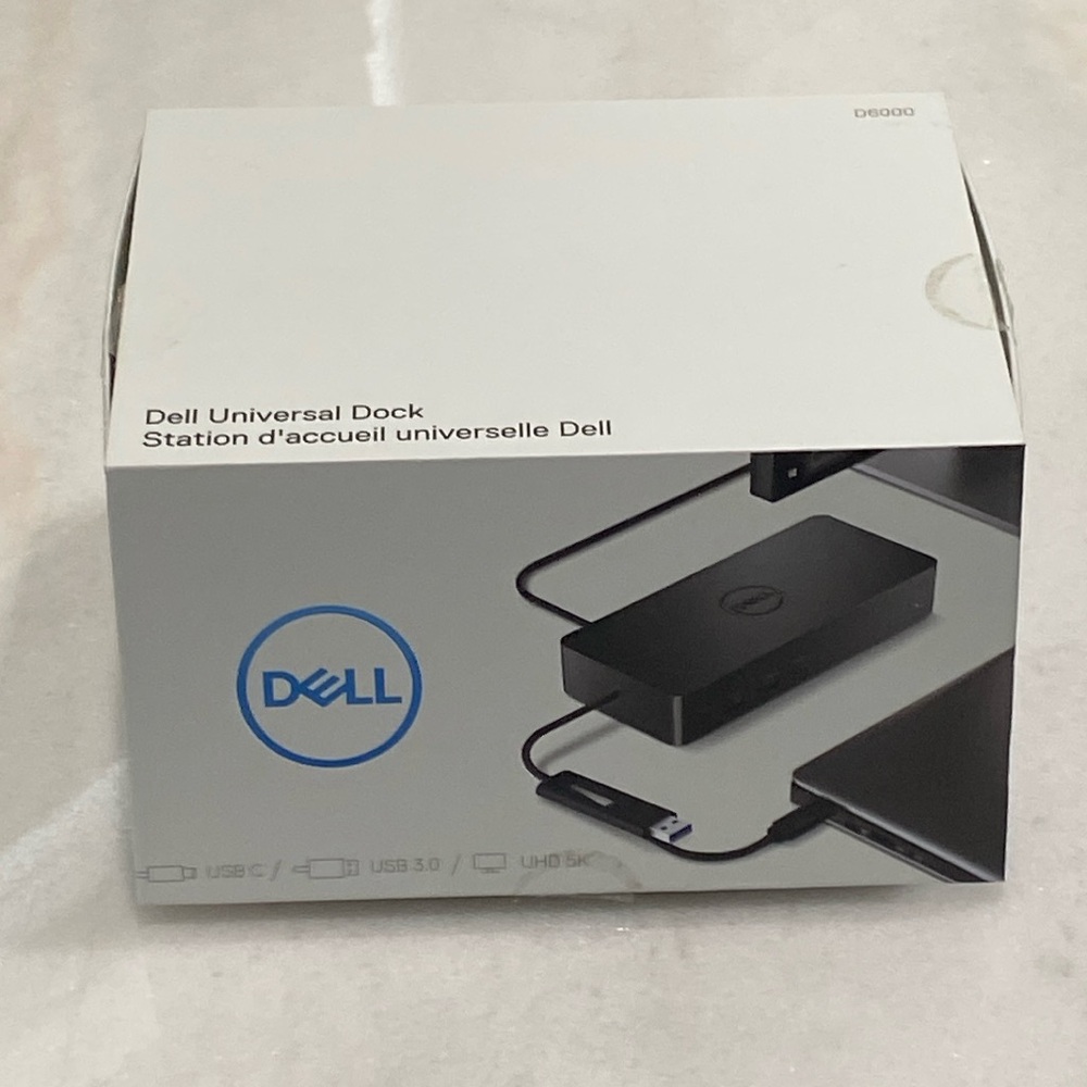 Dell D6000 Universal Docking Station - Black